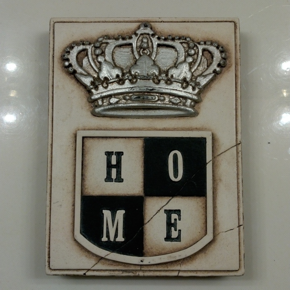 Sid Dickens T-86 "Home Shield" Memory Block wall tile *Rare & Retired*